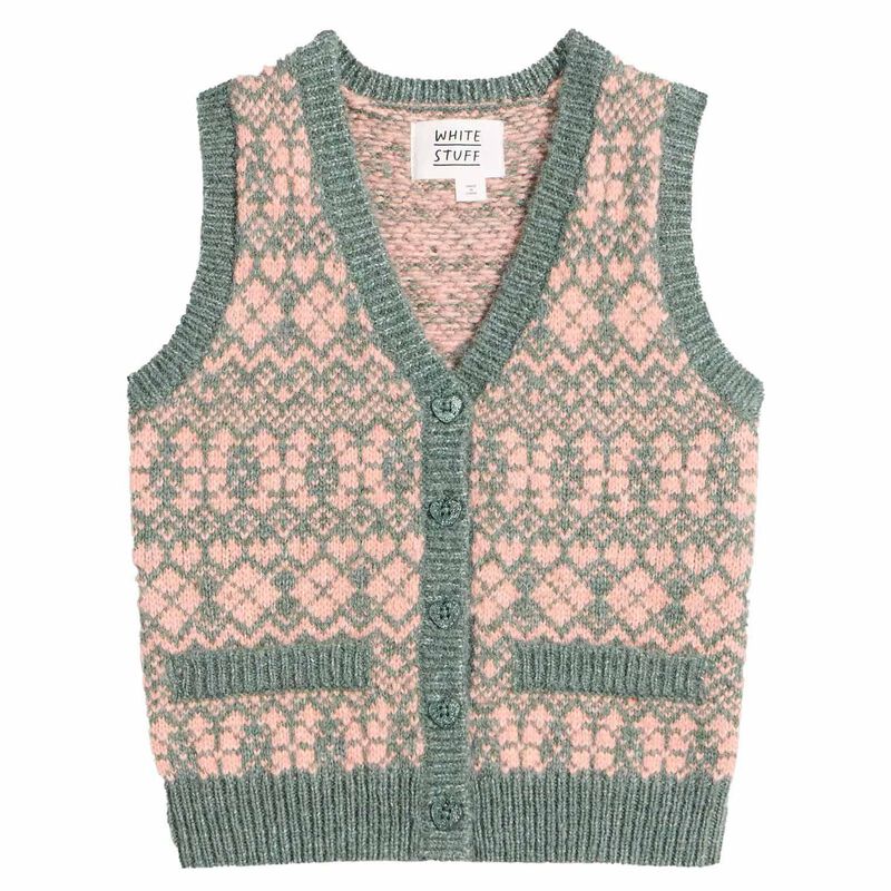 White Stuff Knitted Waistcoat image number 0